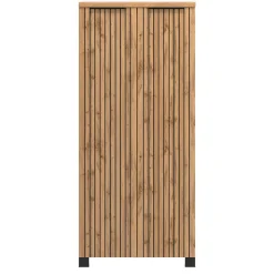 Badezimmer Midischrank mit Doppeltür - Crystoga