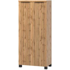 Badezimmer Midischrank mit Doppeltür - Crystoga