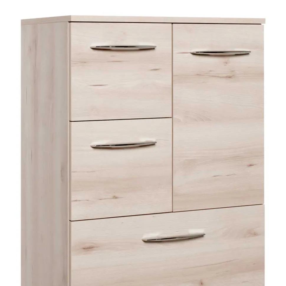 Badezimmer Schrank im Buche Dekor - Mabeca