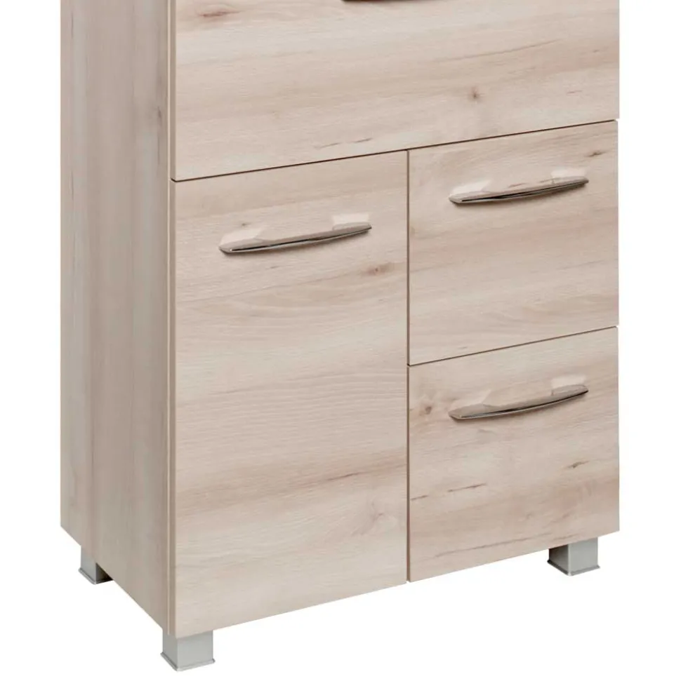 Badezimmer Schrank im Buche Dekor - Mabeca