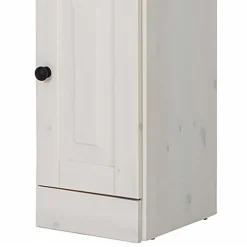 Badezimmer Schrank in Weiß mit Dunkelbraun - Malka