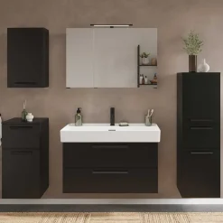 Badezimmer Spiegelschrank 100 cm breit - Ostoro