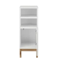 Badezimmer Unterschrank in Weiß mit Wildeiche - Speccia