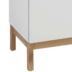 Badezimmer Unterschrank in Weiß mit Wildeiche - Speccia