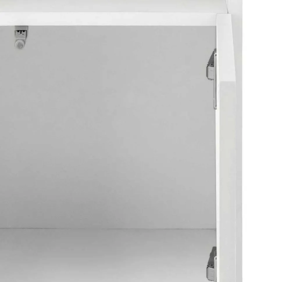 Badezimmer Unterschrank in Weiß mit Wildeiche - Speccia