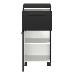 Badezimmer Unterschrank in Schwarz - Ostoro