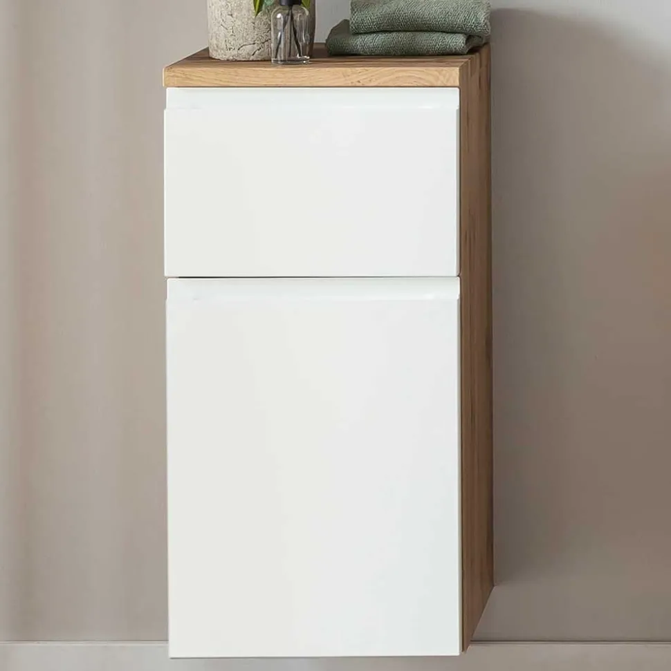 Badezimmer Unterschrank mit Tür & Schublade - Eight