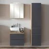 Badezimmer Waschplatz und Hochschrank - Jambi II (dreiteilig)