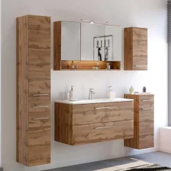 Badezimmer-Ausstattung im Set - Lemnas (fünfteilig)