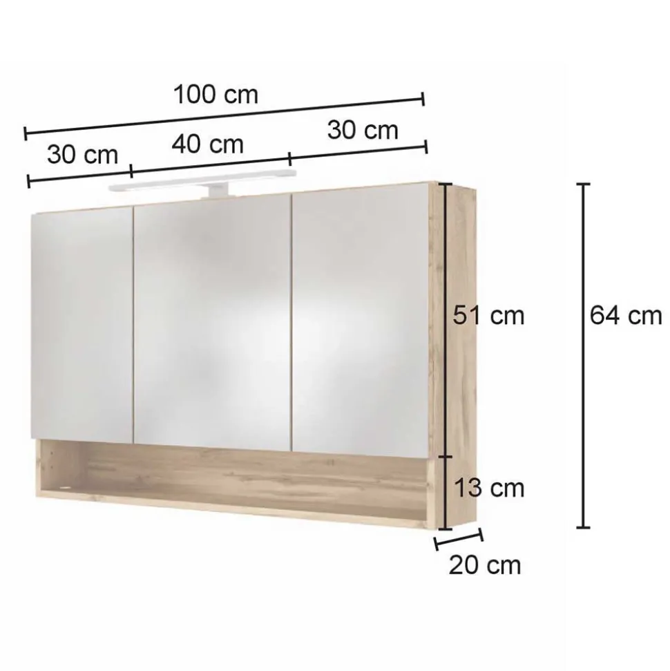 Badezimmer-Ausstattung im Set - Lemnas (fünfteilig)