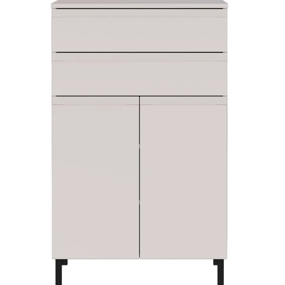Badezimmer-Kommode in Hellgrau - Dadra