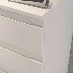 Badezimmer-Kommode in Hellgrau - Dadra