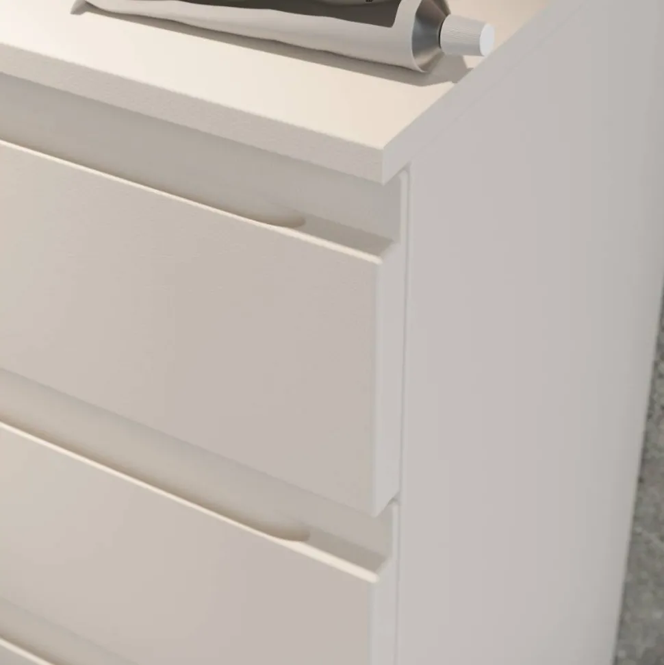 Badezimmer-Kommode in Hellgrau - Dadra