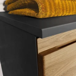 Badezimmer-Kommode in Wildeiche NB - Vignus