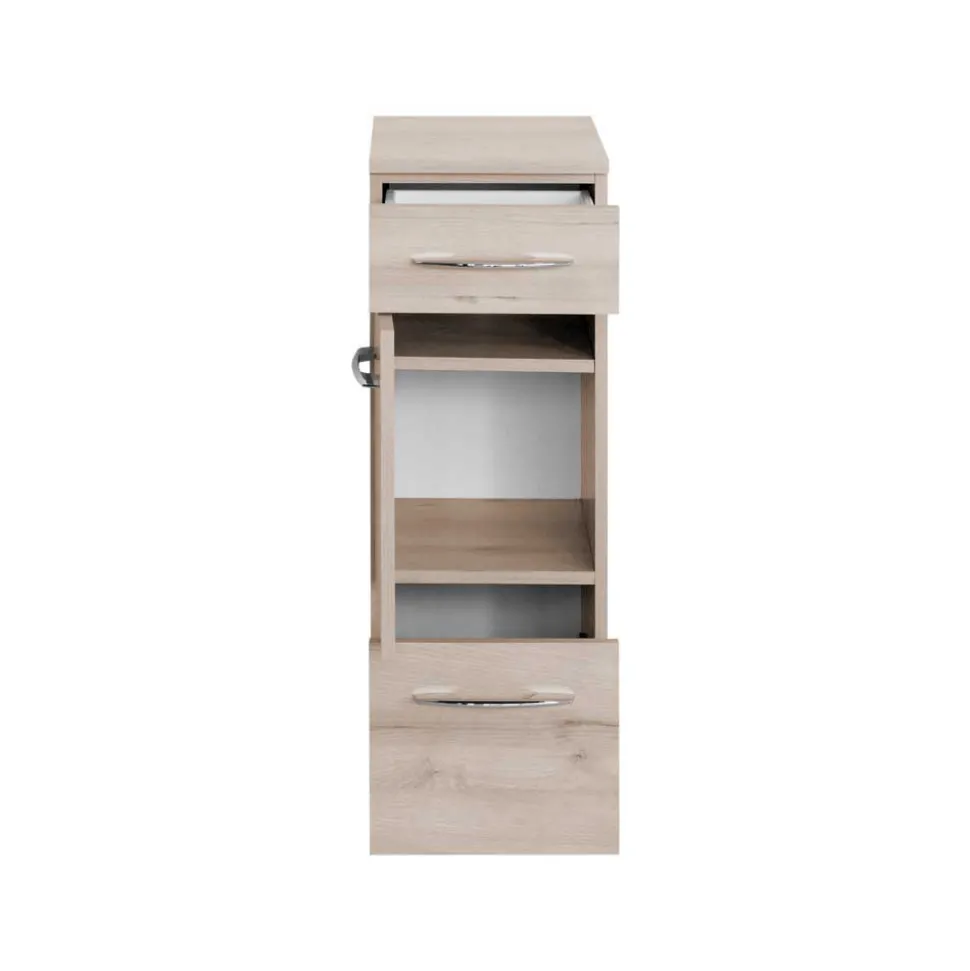 Badezimmermöbel in Buche - Mabeca (vierteilig)