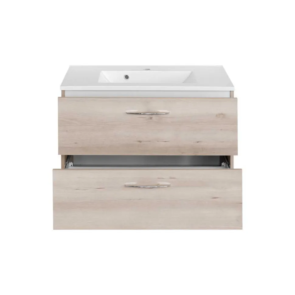 Badezimmermöbel in Buche - Mabeca (vierteilig)