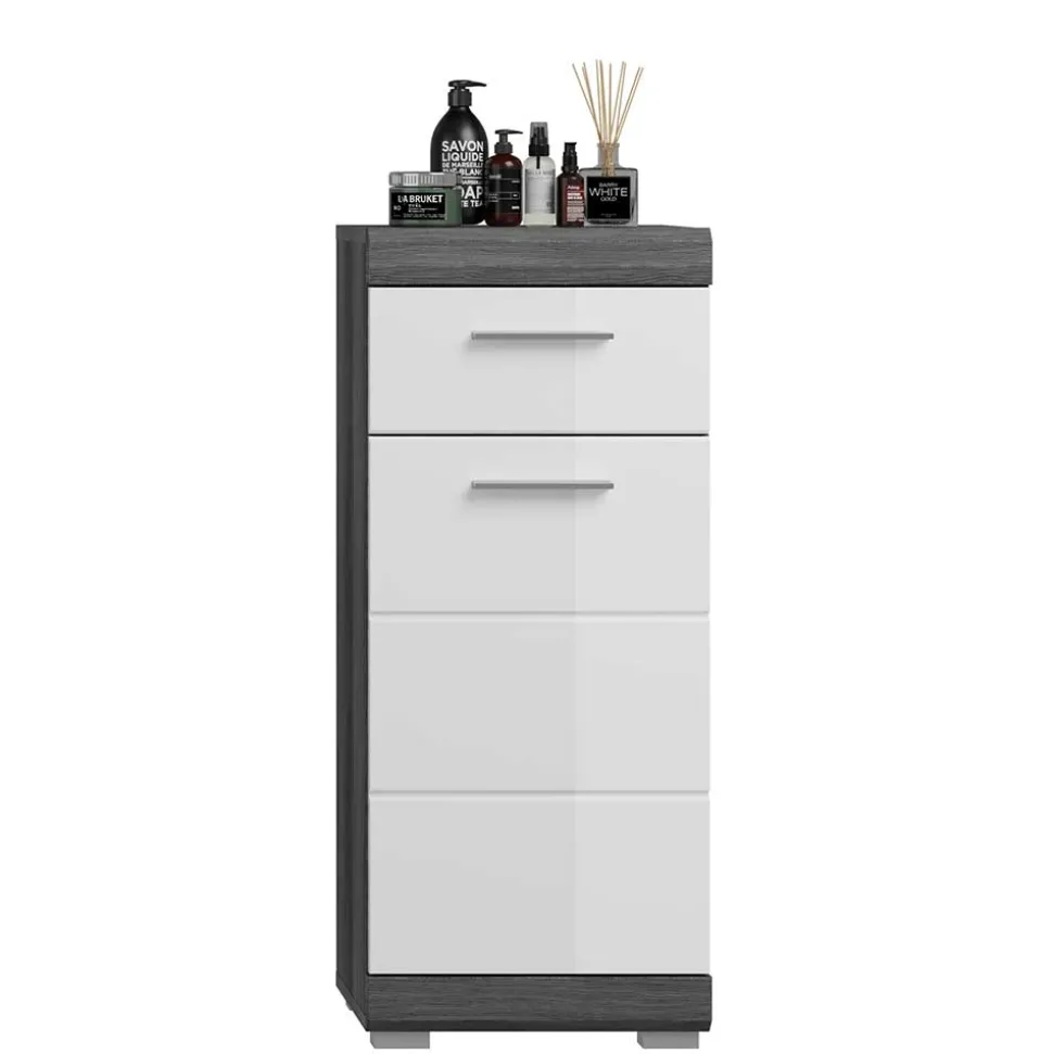 Badezimmermöbel Kombination modern - Nancys (vierteilig)