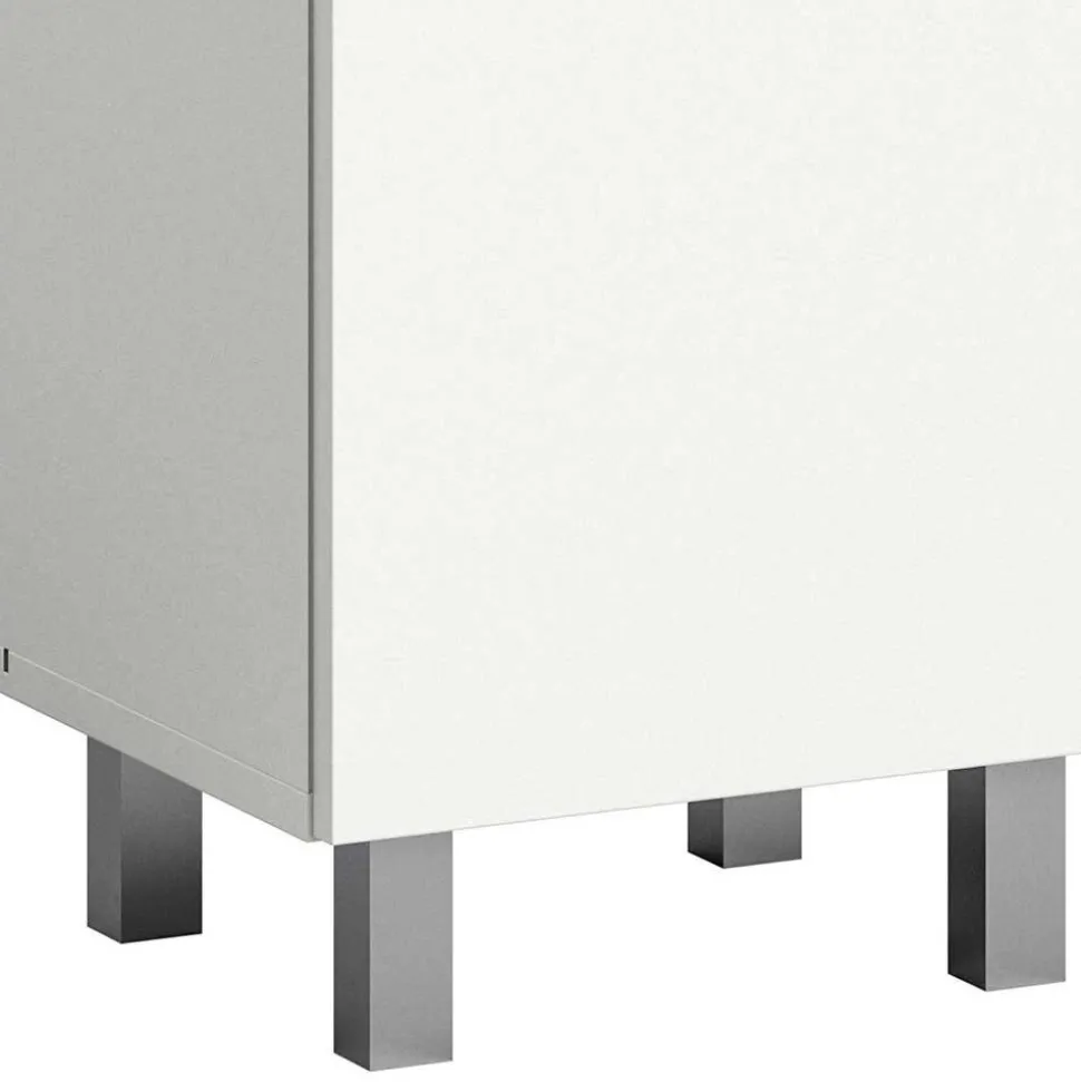 Badezimmermöbel-Kombi in Weiß - Harmone (vierteilig)