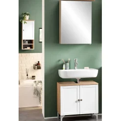 Badezimmermöbel-Set Landhaus - Traciana (dreiteilig)