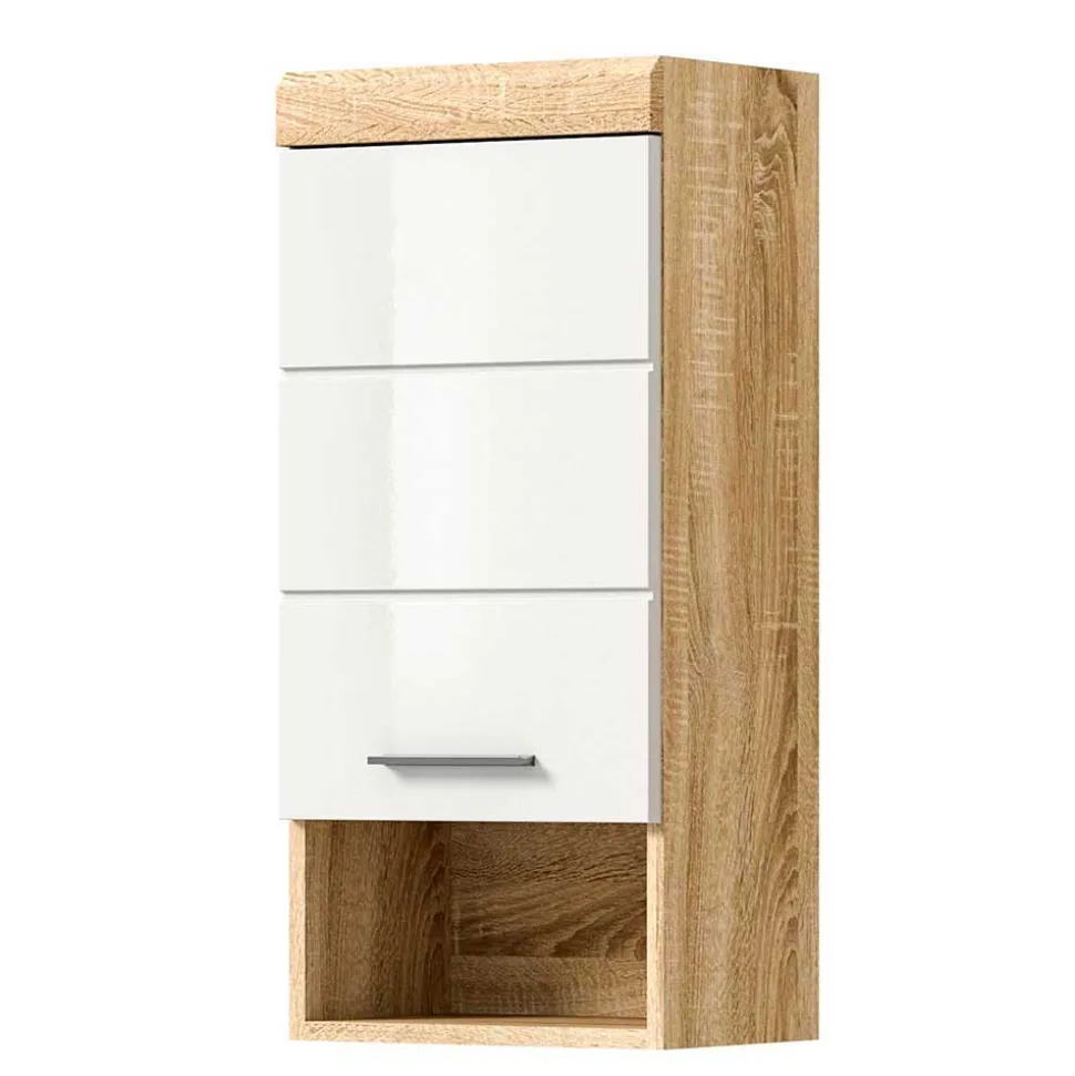 Badezimmerschrank hängend in Weiß HG - Calbanyara