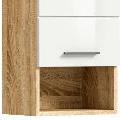 Badezimmerschrank hängend in Weiß HG - Calbanyara