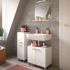 Badezimmerschrank in Weiß - Harmone