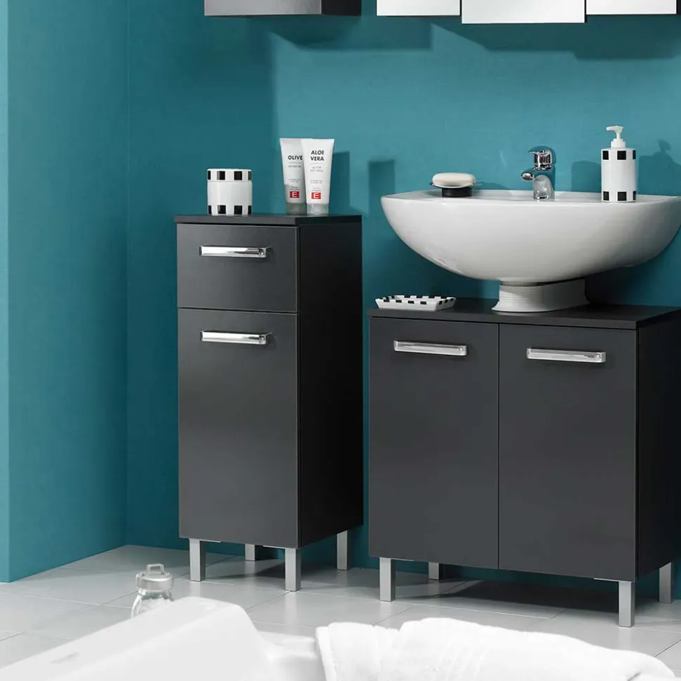 Badezimmerunterschrank in Anthrazit - Colistran