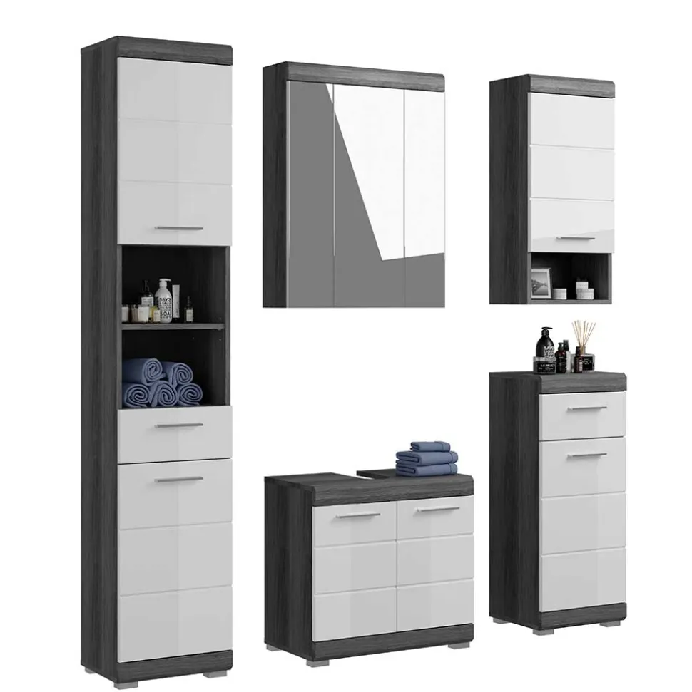 Badmöbel Block Einzelmöbel - Nancys (fünfteilig)