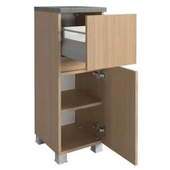 Badmöbel Block Einzelmöbel Set - Leitha (fünfteilig)