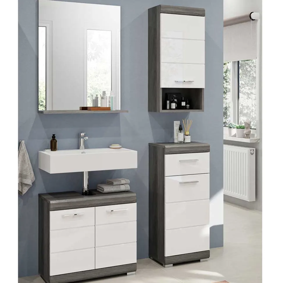 Badmöbel Einrichtung komplett - Nancys (vierteilig)