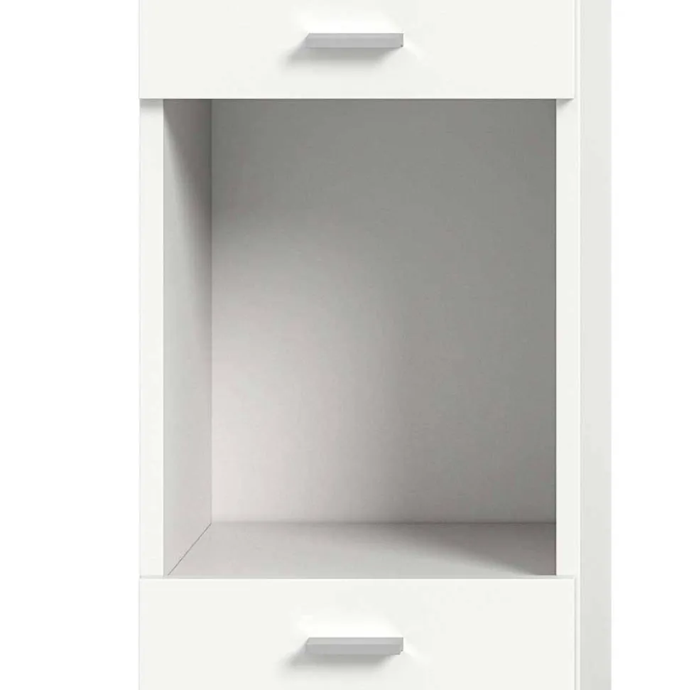 Badmöbel Kombination in Weiß - Harmone (vierteilig)