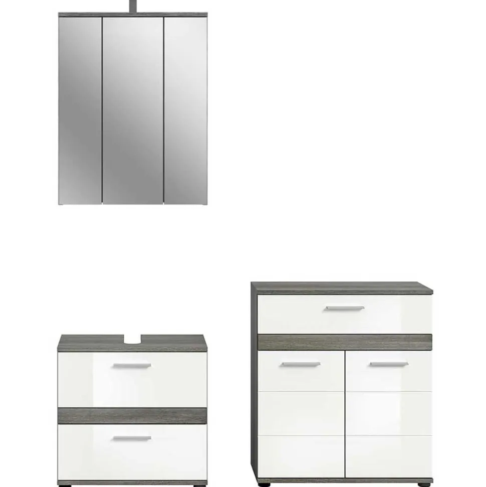 Badmöbel Kombination modern - Chapan (dreiteilig)