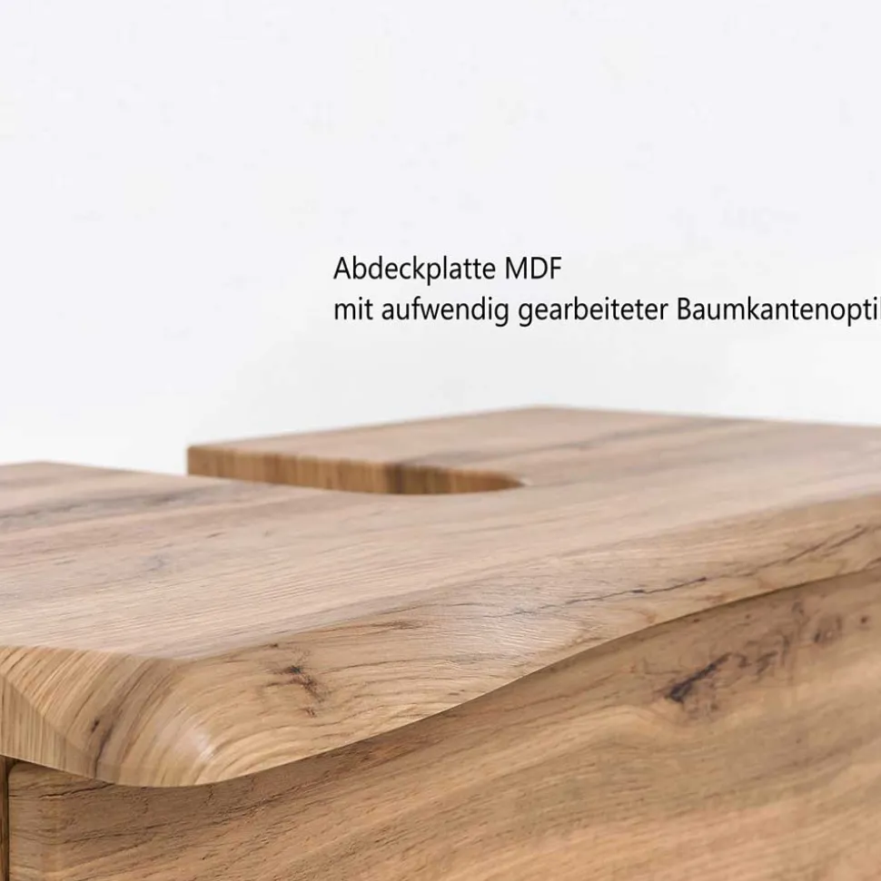 Badmöbel Komplettset in Touchwood - Drumias (fünfteilig)