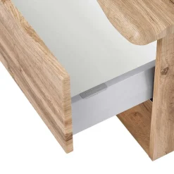 Badmöbel mit Baumkante Optik Set - Tofias (dreiteilig)