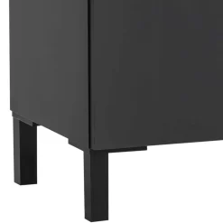 Badmöbel Set in Schwarz - Riguna (dreiteilig)