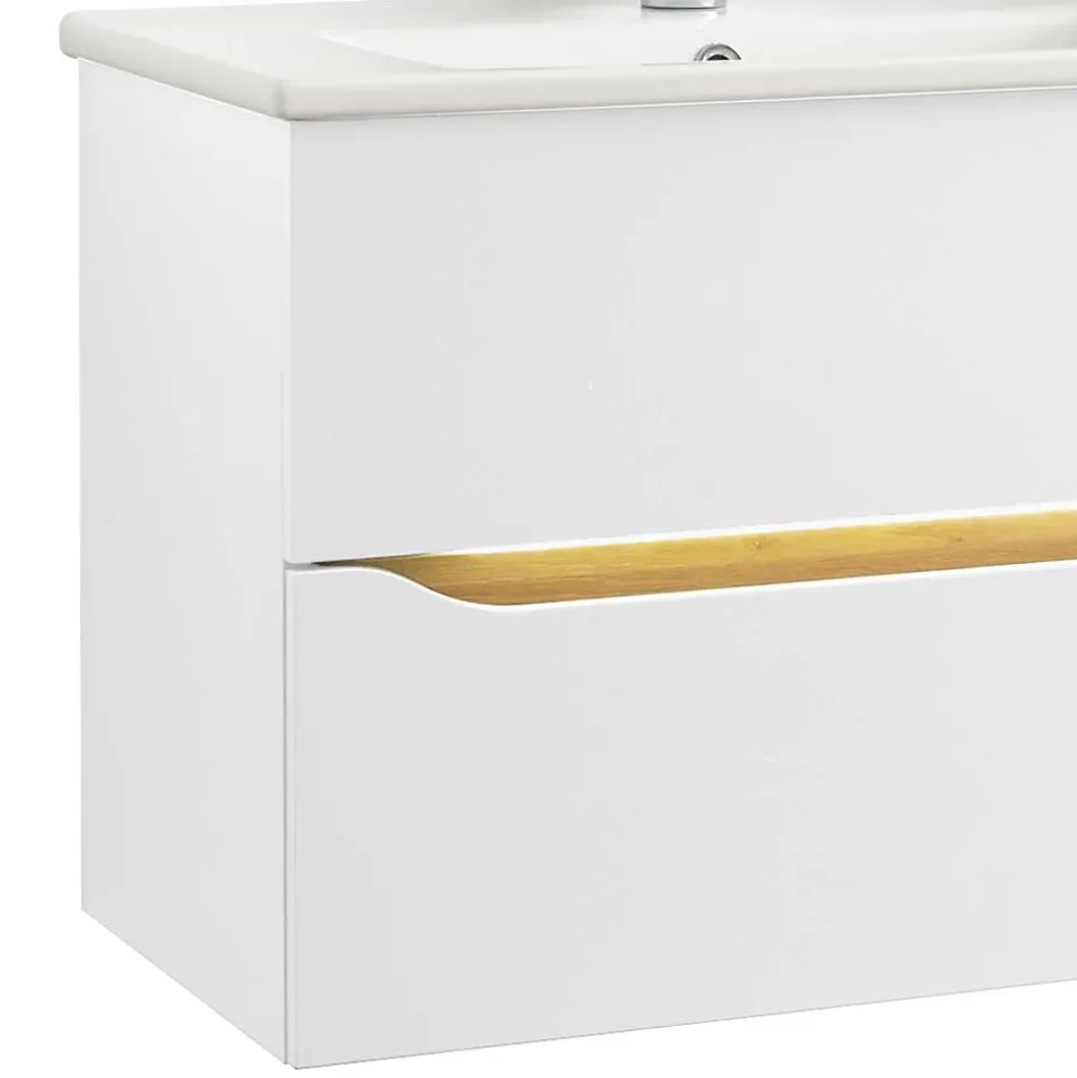 Badmöbelkombi hängend - Zenata (dreiteilig)