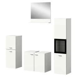 Badmöbel-Kombi in Weiß - Harmone (vierteilig)