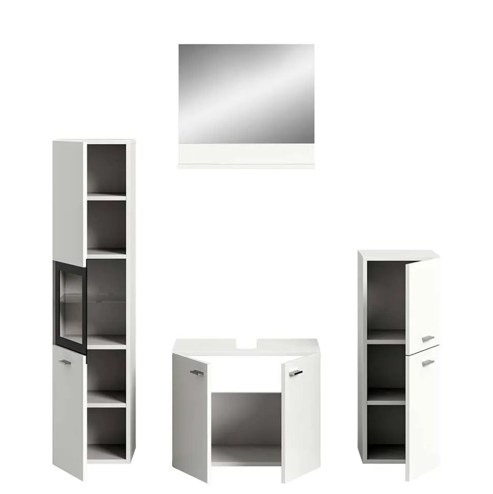 Badmöbel-Kombi in Weiß - Harmone (vierteilig)