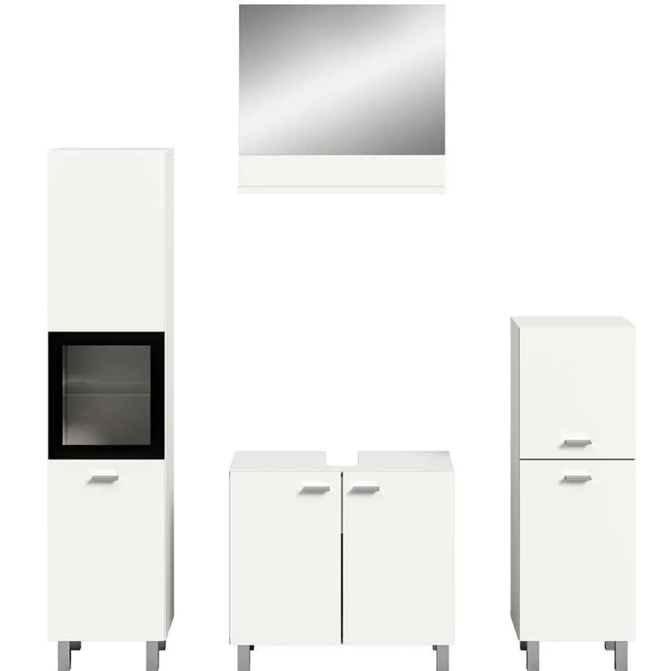 Badmöbel-Kombi in Weiß - Harmone (vierteilig)