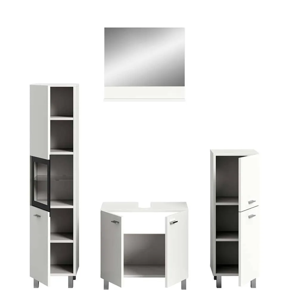 Badmöbel-Kombi in Weiß - Harmone (vierteilig)