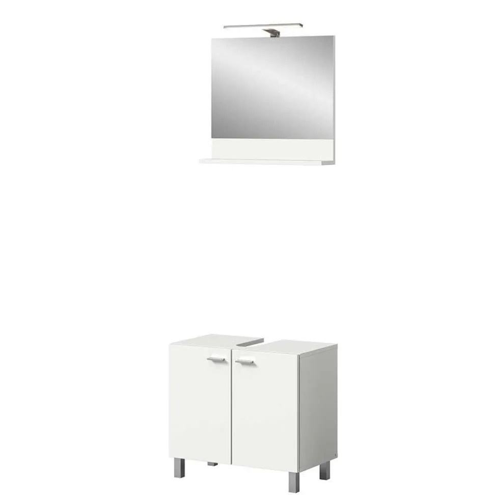 Badmöbel-Kombi in Weiß - Harmone (vierteilig)