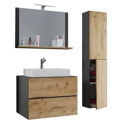 Badmöbel-Kombination für Wandmontage - Effect (dreiteilig)