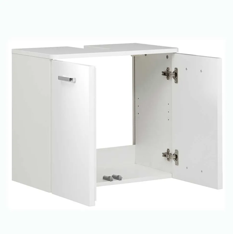 Badmöbel-Kombination in Weiß - Yennja (vierteilig)