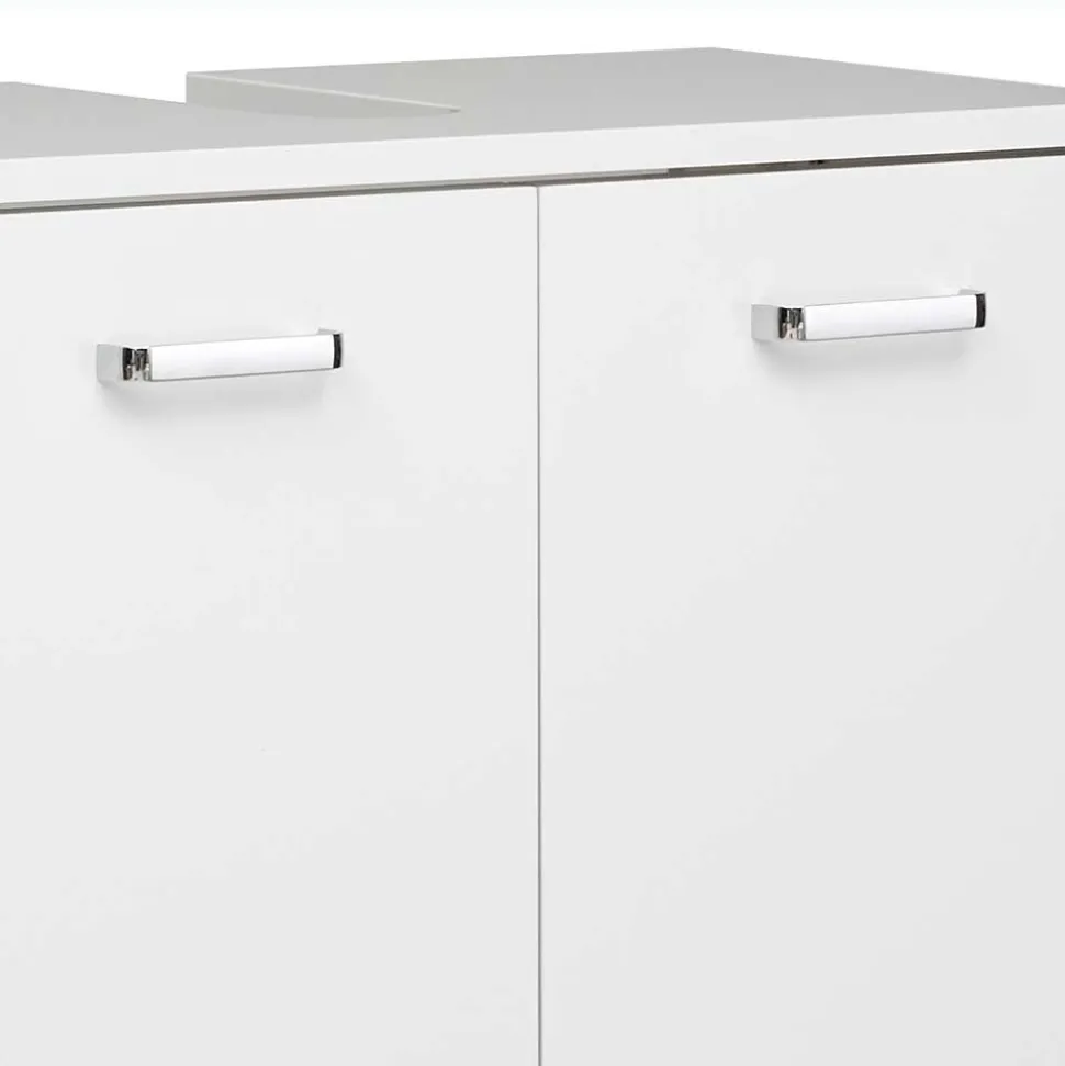 Badmöbel-Kombination in Weiß - Yennja (vierteilig)