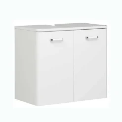 Badmöbel-Kombination in Weiß - Yennja (vierteilig)