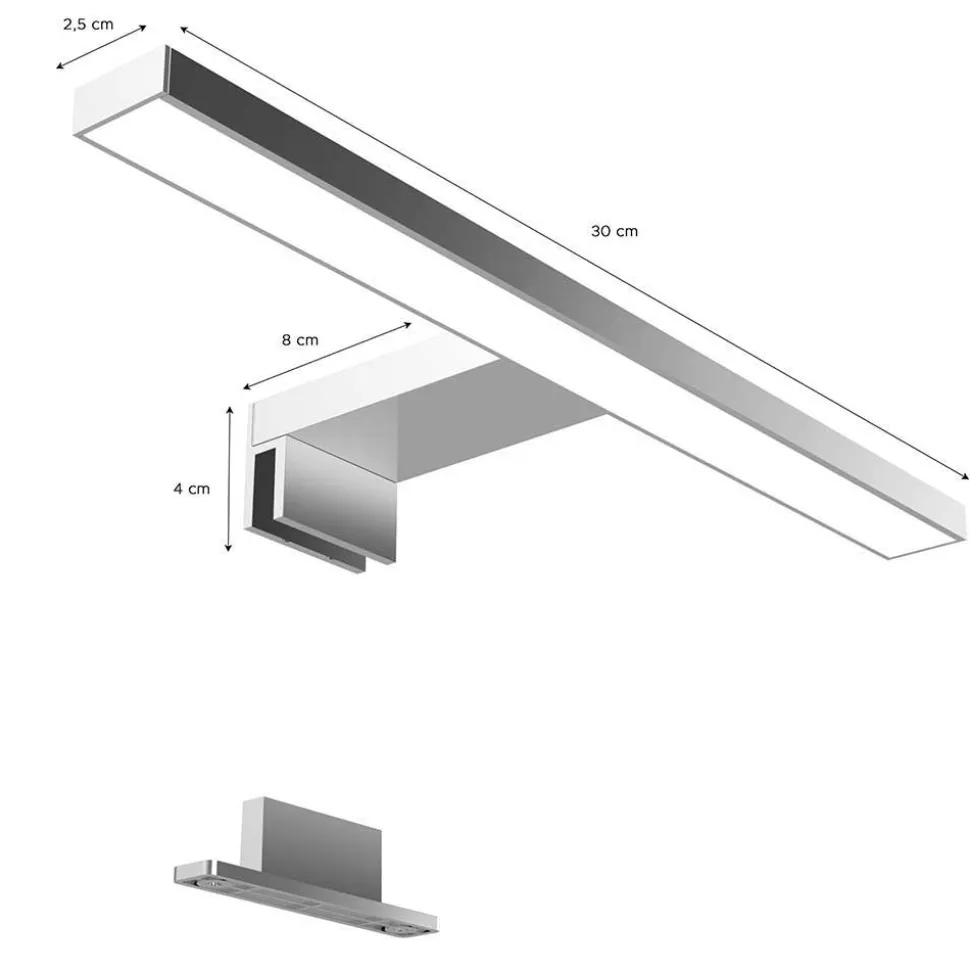Badmöbel-Set in Sonoma-Eiche - Hoxtona (dreiteilig)
