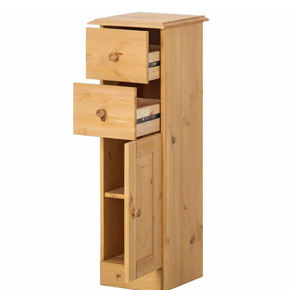 Badschrank aus Kiefer Massivholz - Vlarenzo