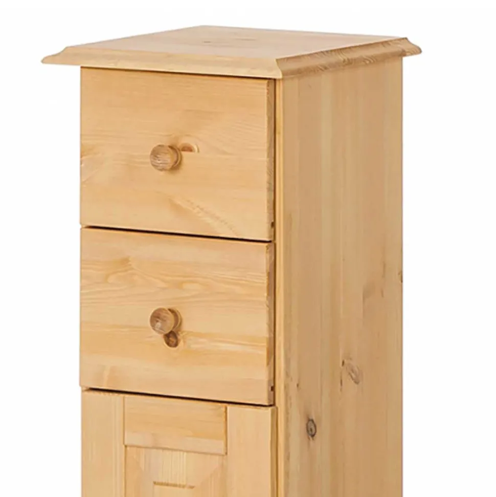 Badschrank aus Kiefer Massivholz - Vlarenzo