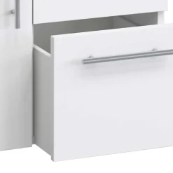 Badschrank fürs Waschbecken in Weiß - Sua