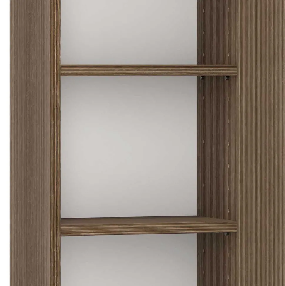 Badschränke und Lichtspiegel Set modern - Ucaida (vierteilig)